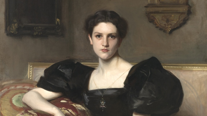 John Singer Sargent, Elizabeth Winthrop Chanler (Mrs. John Jay Chapman), 1893, oil on canvas, 49 3⁄8 x 40 1⁄2 in. (125.4 x 102.9 cm.), Smithsonian American Art Museum, Gift of Chanler A. Chapman, 1980.71