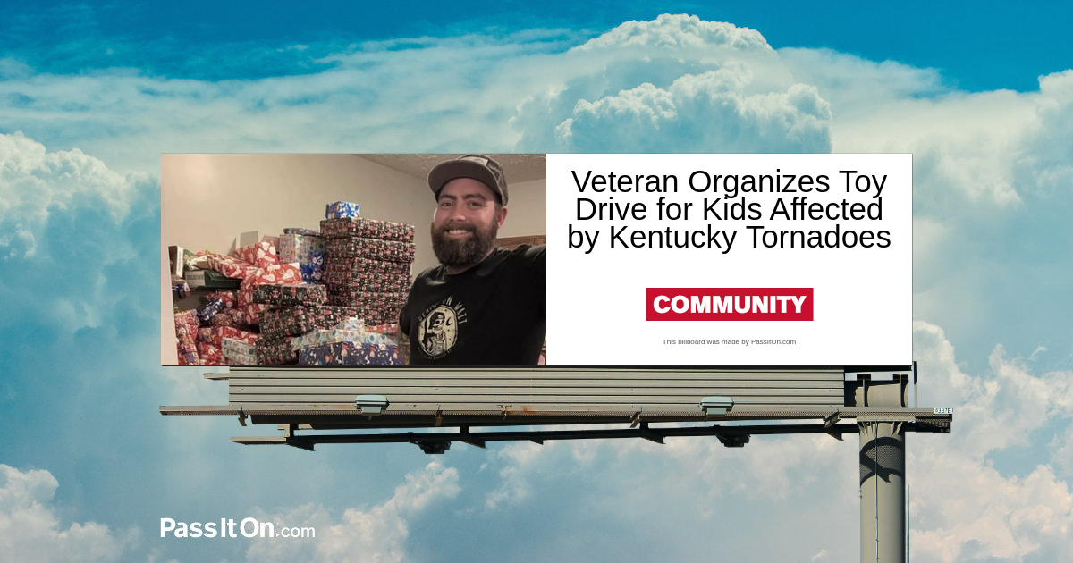 Veteran Organizes Toy Drive for Kids Affected by Kentucky Tornadoes