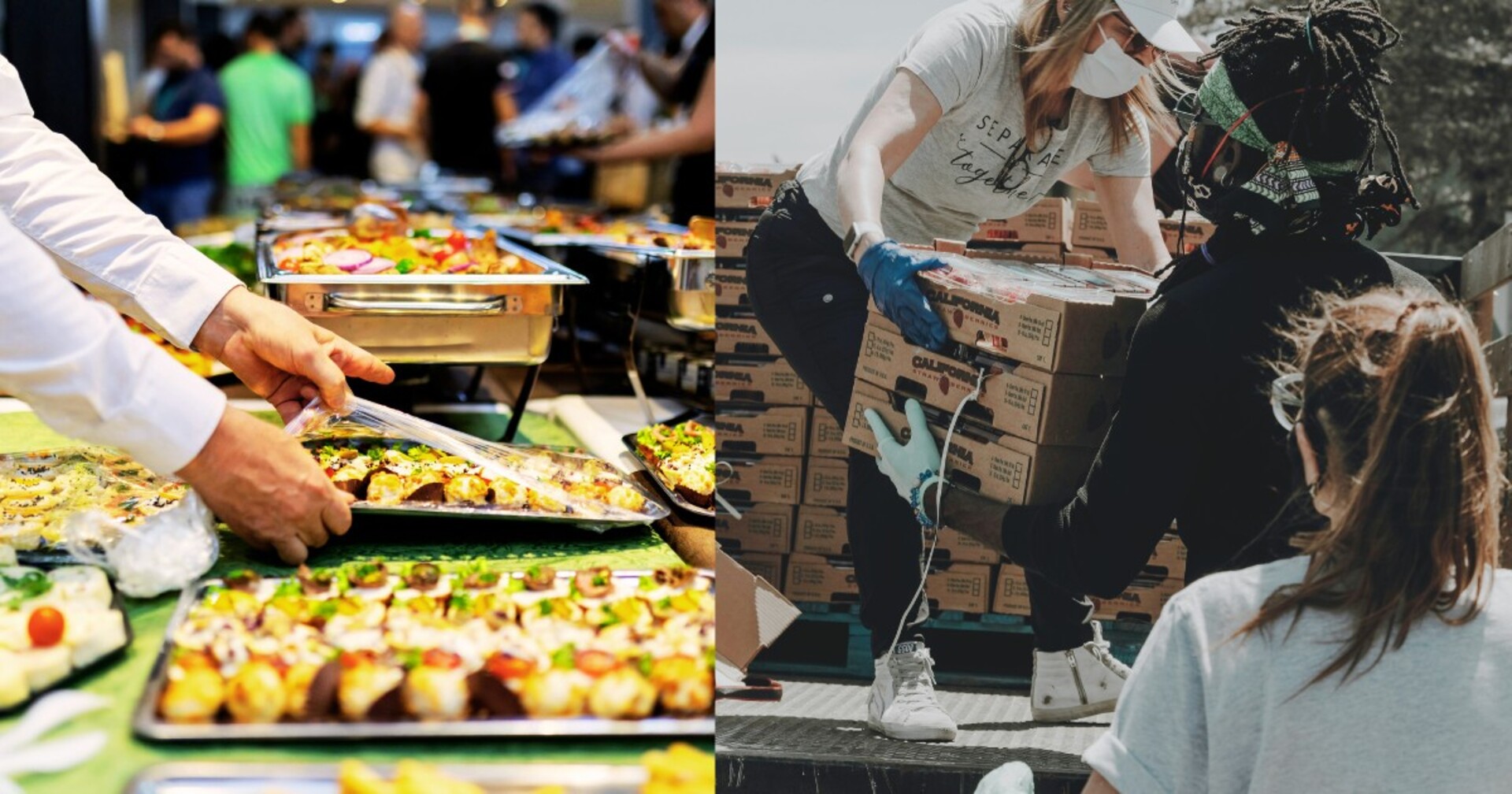Woman Starts Program to Distribute Surplus Meals to Food Banks.