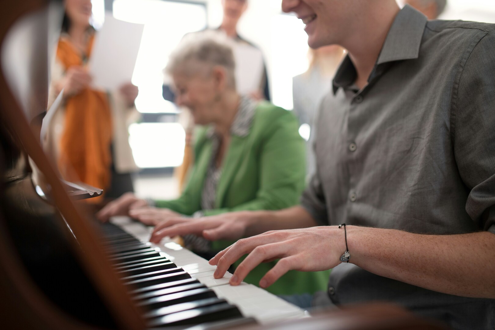 Teen Brings the Joy of Music to Seniors.