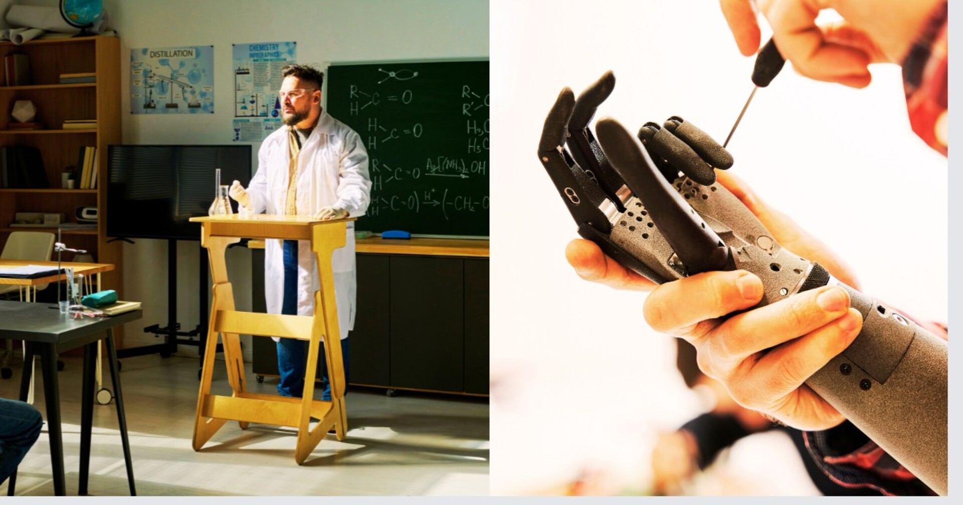 Teacher Creates 3D Prosthetic Hand for Student.
