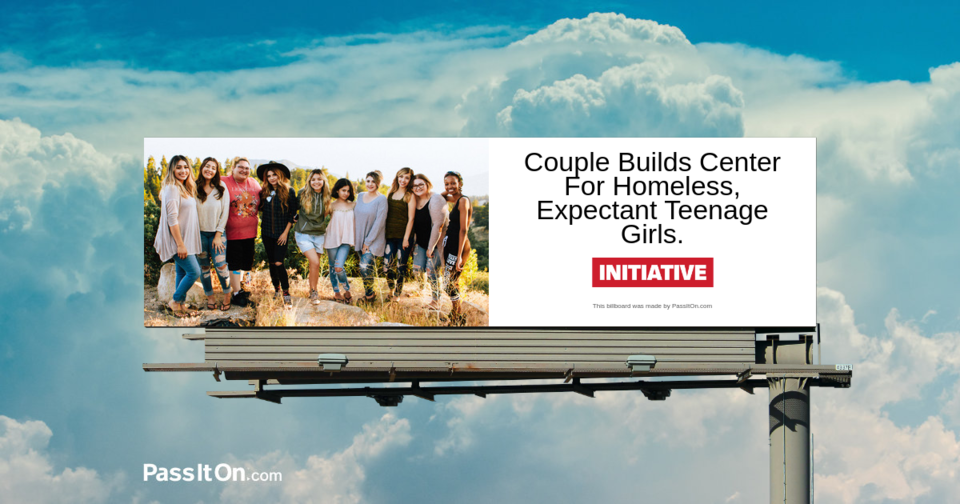 Couple Builds Center For Homeless, Expectant Teenage Girls.