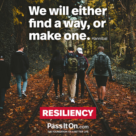 We will either find a way, or make one. #<Author:0x00007fad69b3ca90>