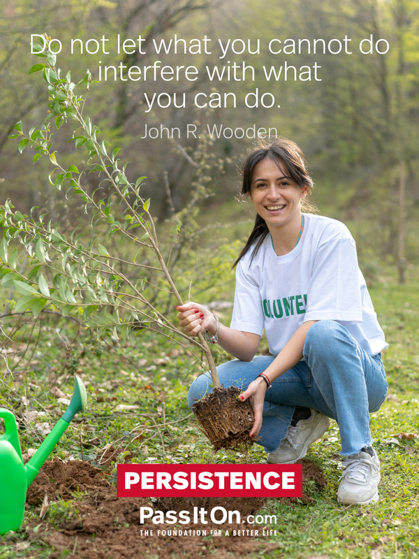 Do not let what you cannot do interfere with what you can do. #<Author:0x00007f6b2e4bba40>