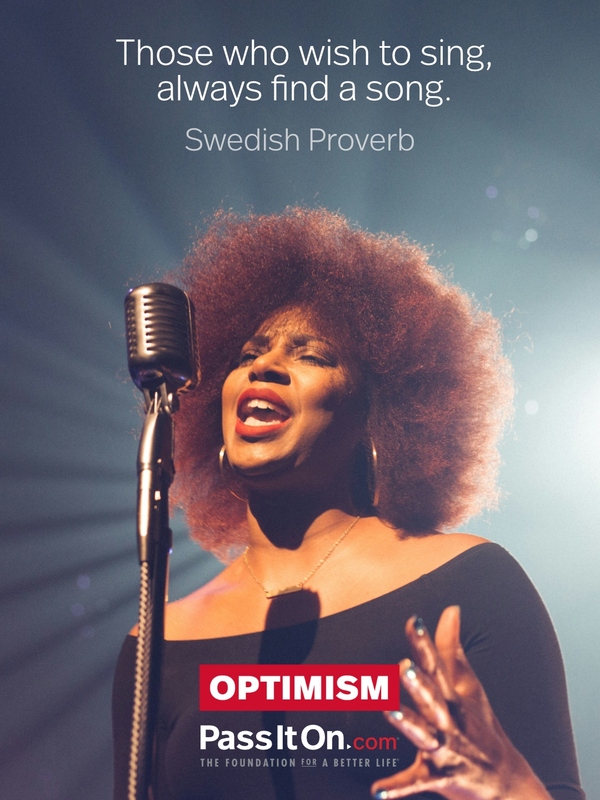 Those who wish to sing, always find a song. #<Author:0x00007fa0b3389388>
