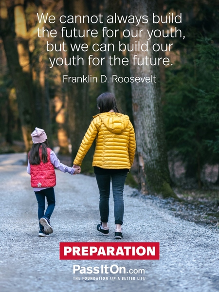 We cannot always build the future for our youth, but we can build our youth for the future.  #<Author:0x00007fad6a197d18>