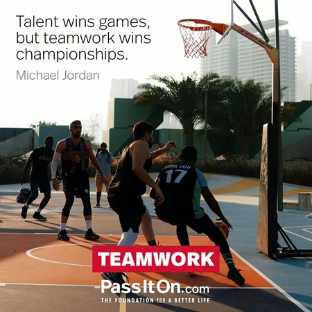 Talent wins games, but teamwork wins championships. #<Author:0x00007fad6a100008>