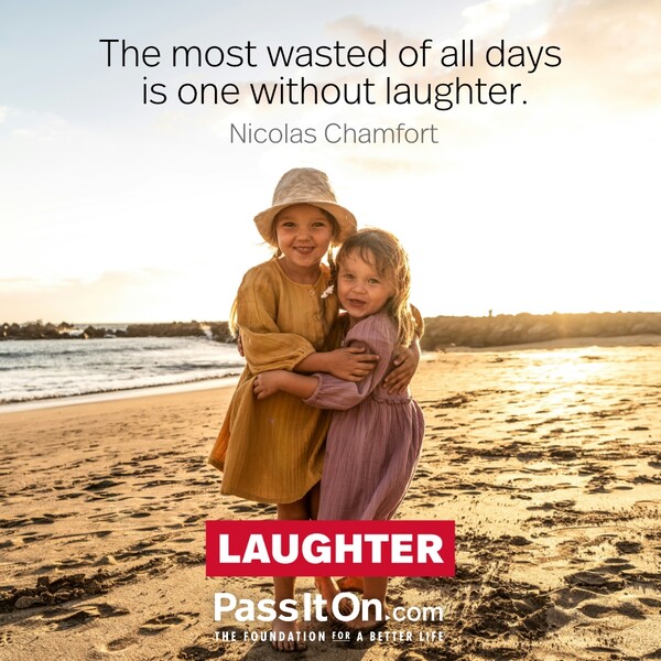 The most wasted of all days is one without laughter. #<Author:0x00007f6b2e4be740>