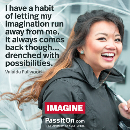 I have a habit of letting my imagination run away from me. It always comes back though... drenched with possibilities. #<Author:0x00007fad6a0f6918>