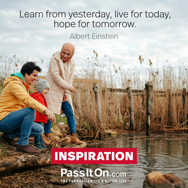 Learn from yesterday, live for today, hope for tomorrow. #<Author:0x00007f6b2fd84b08>