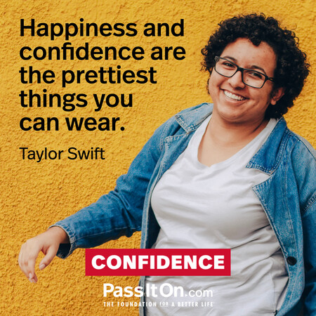 Happiness and confidence are the prettiest things you can wear. #<Author:0x00007fad69b25020>