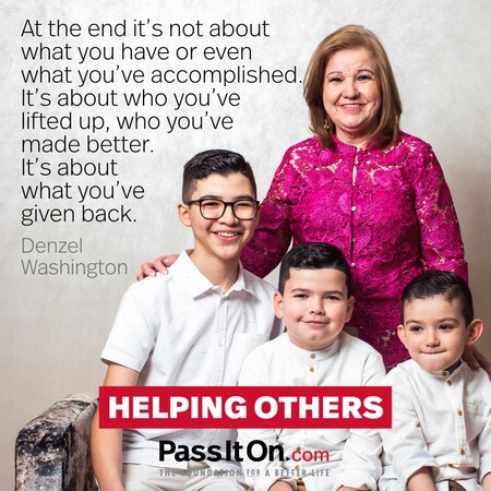 At the end of the day, it's not about what you have or even what you've accomplished… It's about who you've lifted up, who you've made better. It's about what you've given back. #<Author:0x00007fad6a1ab188>