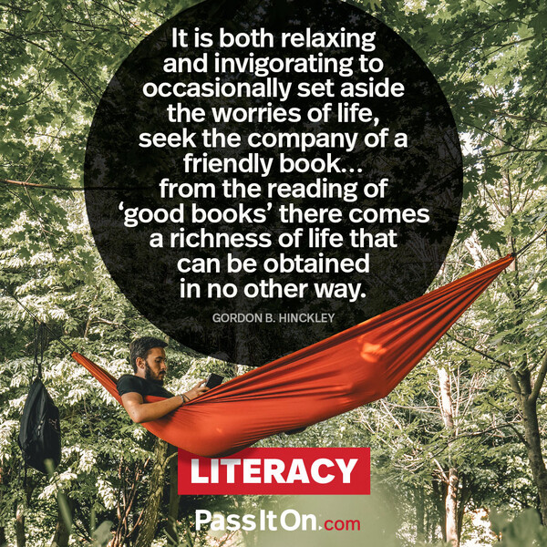 life, seek the company of a friendly book… from the reading of ‘good books’ there comes a richness of life that can be obtained in no other way. #<Author:0x00007f6b2e4abb90>