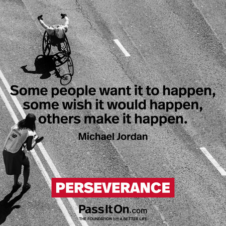 Some people want it to happen, some wish it would happen, others make it happen. #<Author:0x00007fad69b203e0>