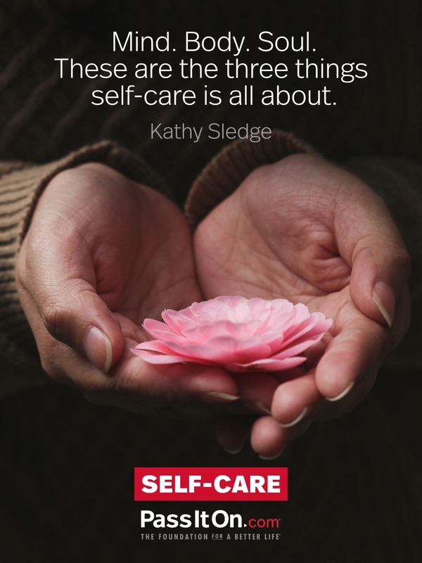 Mind. Body. Soul. These are the three things self-care is all about. #<Author:0x00007f4819483d58>