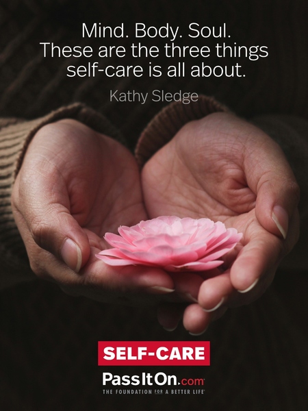 Mind. Body. Soul. These are the three things self-care is all about. #<Author:0x00007f481886b908>