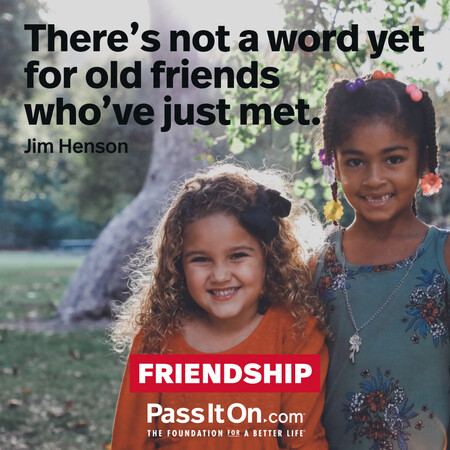 There’s not a word yet for old friends who’ve just met. #<Author:0x00007f6b2f409d80>