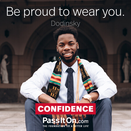 Be proud to wear you. #<Author:0x00007fad6a105a08>