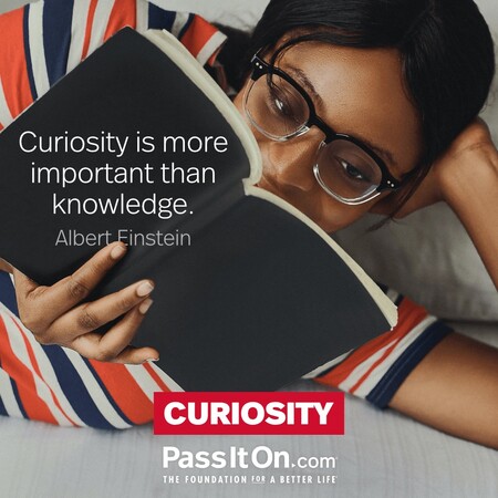 Curiosity is more important than knowledge. #<Author:0x00007fad6b002d08>