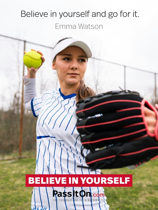 Believe in yourself and go for it. #<Author:0x00007a5659ea94d8>