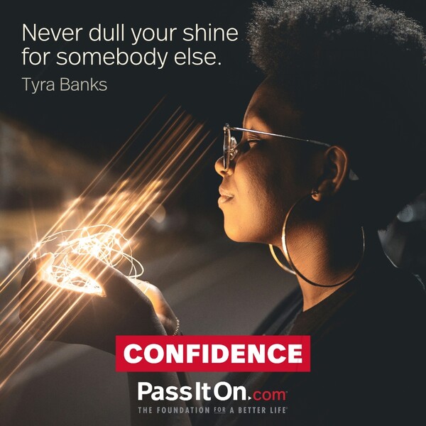 Never dull your shine for somebody else. #<Author:0x00007f6b2fd9b920>