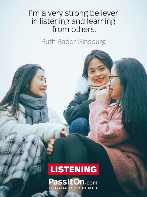 I’m a very strong believer in listening and learning from others. #<Author:0x0000789eaa98b7c0>