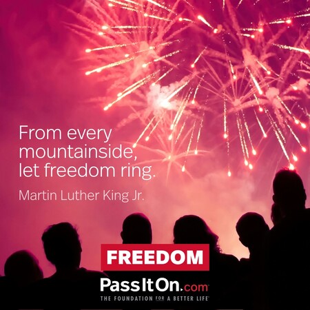 From every mountainside, let freedom ring. #<Author:0x00007fad6a0c43a0>