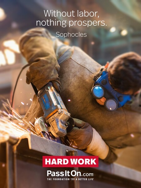 Without labor, nothing prospers. #<Author:0x00007fad6a0b8fc8>